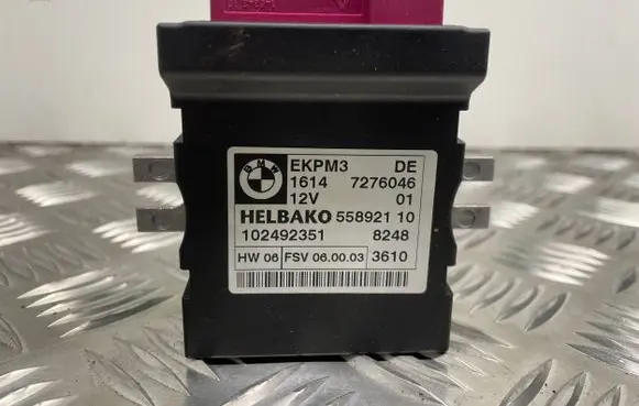 BMW 1 E82 E88 Fuel injection pump control unit/module 7276046