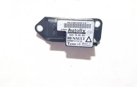 Renault Laguna I Airbag deployment crash/impact sensor 550759500 8200017772b