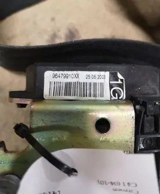Citroen C4 I Front seatbelt 96479910XX 6340149