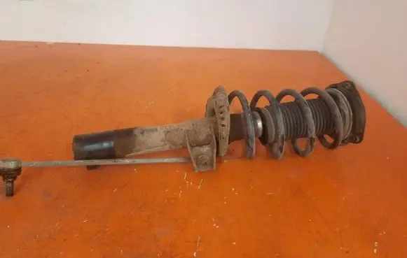 Volkswagen Cross Touran I Front shock absorber with coil spring 1T0413031