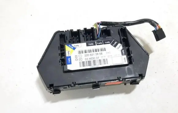 Mercedes-Benz S W220 Seat control switch 2208212858 03463037