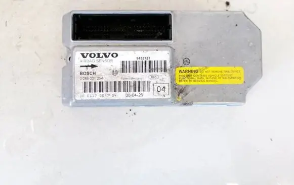 Volvo S60 Airbag control unit/module 0285001254 9452751
