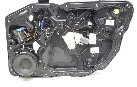 Front door window regulator with motor
