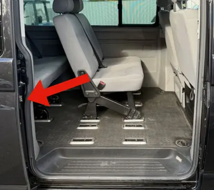 Volkswagen Transporter - Caravelle T5 Sliding door contact joint 7H0907438C