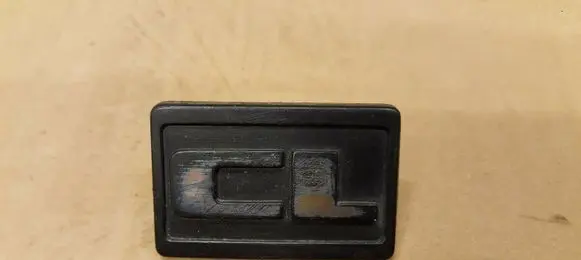 Volkswagen Golf II Fender model badge letters 191853688A