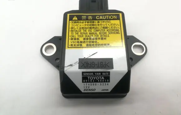 Toyota Prius (XW20) ESP acceleration yaw rate sensor 8918348010 1745005234