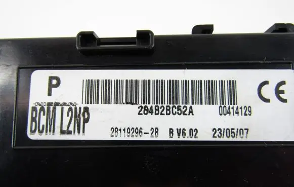 Nissan Micra Other control units/modules 281192962B