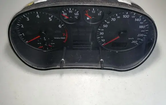 Audi A3 S3 8L Speedometer (instrument cluster) 8L0919860E
