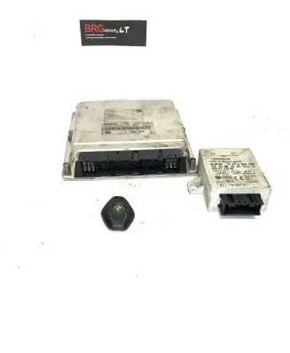 BMW 5 E39 Engine ECU kit and lock set 7789376 0281010314 17719424
