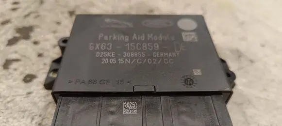 Jaguar XE Parking PDC control unit/module GX6315C859DE D25KE308855 T4N22639