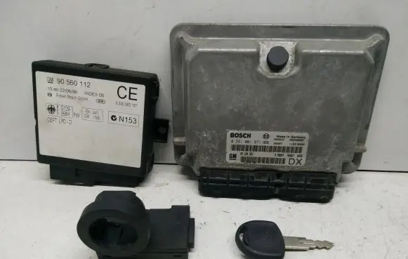 Engine ECU kit and lock set