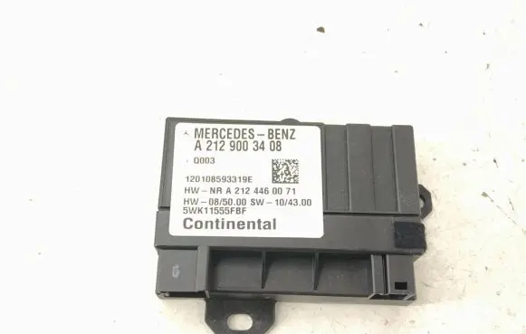Mercedes-Benz C W204 Fuel injection pump control unit/module 2129003408 0009003101