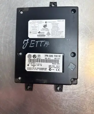 Volkswagen Jetta VI Bluetooth control unit module 7P6035730M 1002240164 7666696426