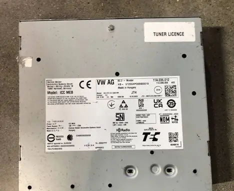 Volkswagen ID.4 MMI control unit 11A035012