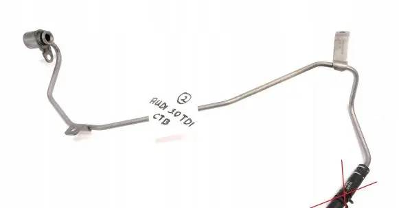 Audi A8 S8 D4 4H Engine coolant pipe/hose 059121598AB