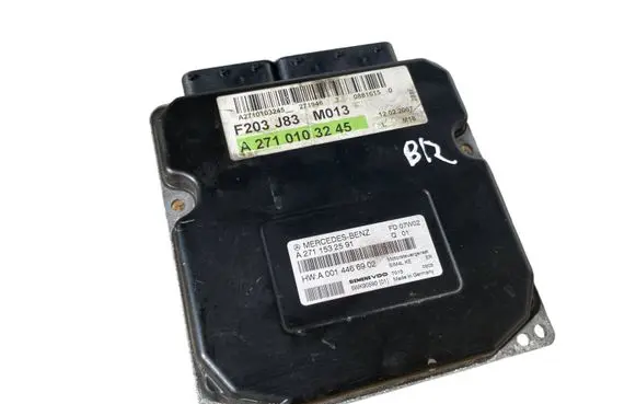 Mercedes-Benz C W203 Engine control unit/module A2711532591 5WK90590 A0014466902