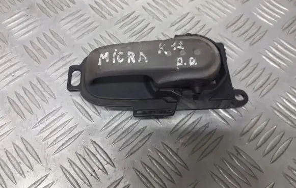 Nissan Micra Front door interior handle 80670-AX600