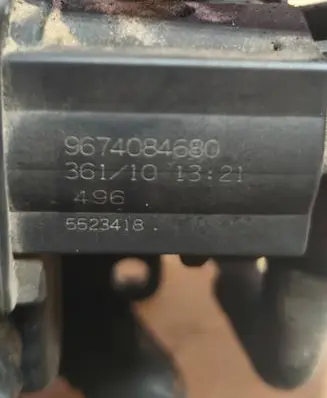 Peugeot 308 Turbo solenoid valve 9674084680 5523418 0361101321