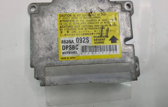 Mitsubishi Pajero Airbag control unit/module 8635A092S W2T64892 DPSC