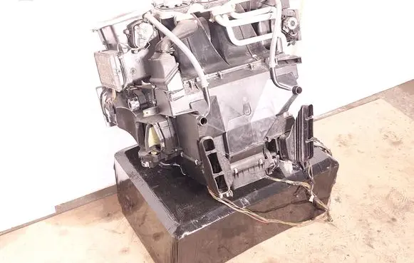 Interior heater climate box assembly