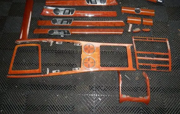 Volkswagen Phaeton sill trim set (inner) 