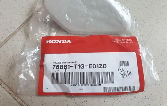 Honda CR-V Headlight washer spray nozzle cap/cover 76881T1GE01ZD