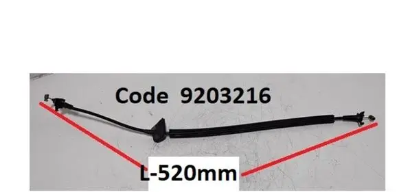 Volvo S70 V70 V70 XC Rear door cable line 9203216