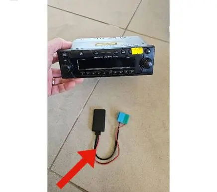 Volkswagen Transporter - Caravelle T5 AUX in-socket connector BECKER BE4725 BE4720