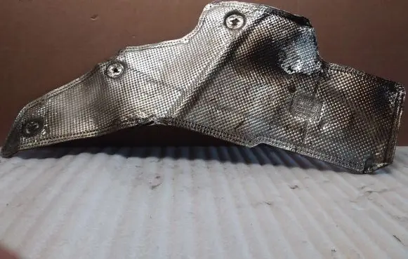 Audi A6 S6 C7 4G Exhaust heat shield 4G0804161