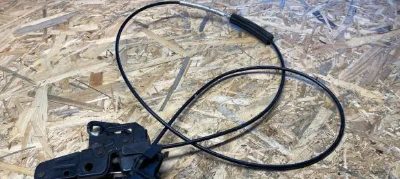Audi A6 S6 C6 4F Engine bonnet/hood lock release cable 4F1823531B