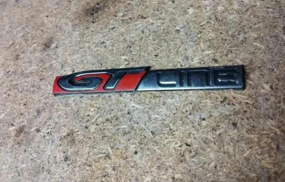 Peugeot 308 Fender model badge letters 