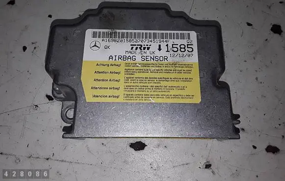 Mercedes-Benz B W245 Airbag control unit/module A16982015852