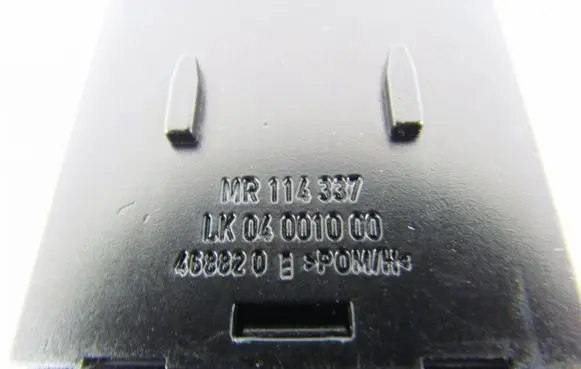 Mitsubishi Space Star Headlight level height control switch MR114337