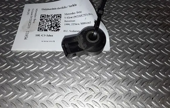 Detonation knock sensor