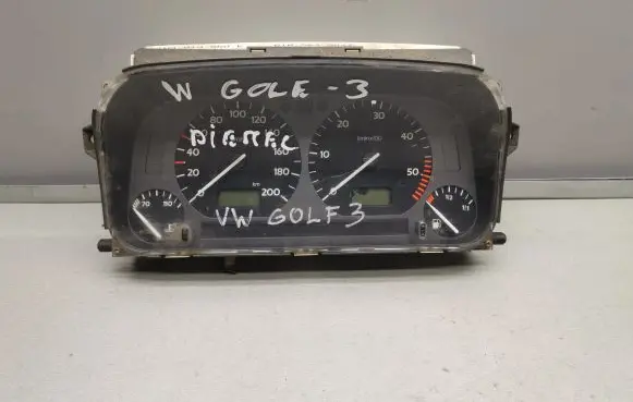 Volkswagen Golf III Speedometer (instrument cluster) 1H0919860E 6160633041