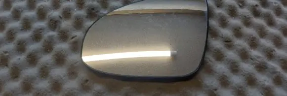 Wing mirror glass