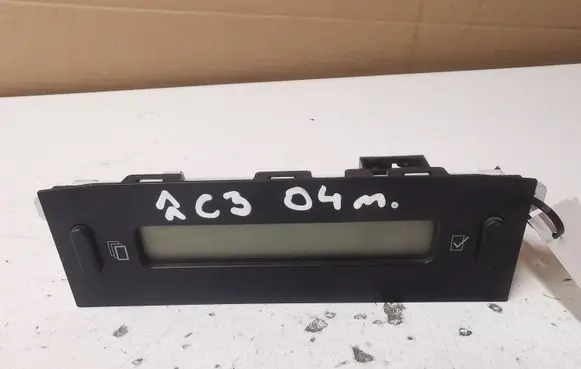 Citroen C3 Screen/display/small screen 216543008 9647409477 216694657