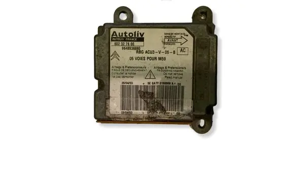 Citroen Berlingo Airbag control unit/module 9648938880 602327600