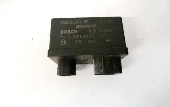 Jaguar XF Glow plug pre-heat relay 9x2q12b533bb 9665940680