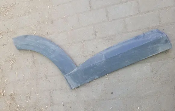 Mazda CX-3 Rear door trim (molding) D10E51RC1