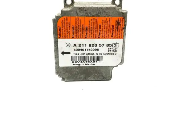 Mercedes-Benz E W211 Airbag control unit/module A2118205785 500401150098