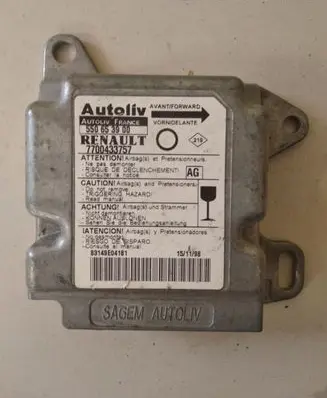 Renault Twingo I Airbag control unit/module 550653900