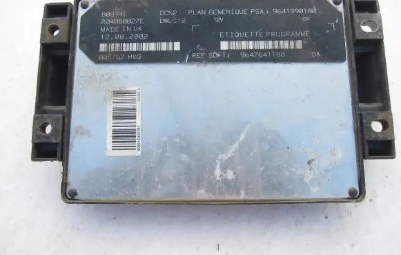 Citroen Berlingo Engine control unit/module 9641390180