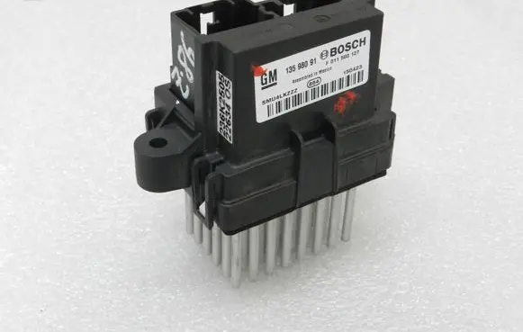 Opel Zafira C Heater blower motor/fan resistor 13598091 1808053