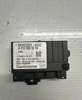Mercedes-Benz Vito Viano W639 Fuel injection pump control unit/module A2129000306 5WK11555EBF 1114201112179