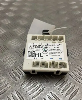 Mercedes-Benz GLC X253 C253 Door control unit/module A2229001814