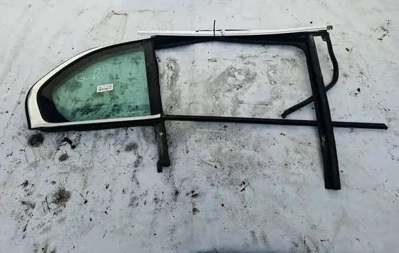 Skoda Superb B6 (3T) Rear door window/glass frame 