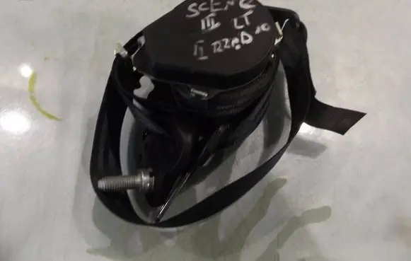 Renault Scenic III - Grand scenic III Rear seatbelt