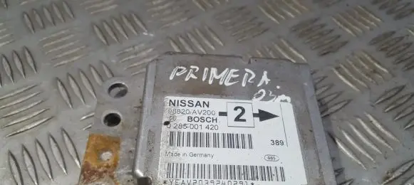 Nissan Primera Airbag control unit/module 0285001420 98820AV200