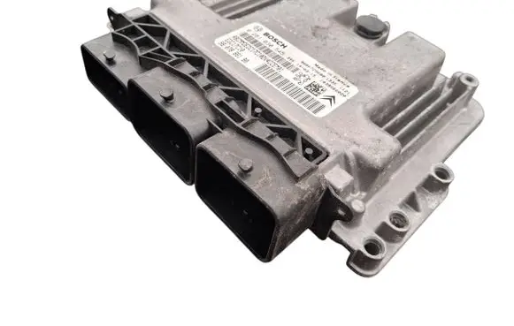 Peugeot 208 I Engine control unit/module 9666729680 0281030545 9807886180